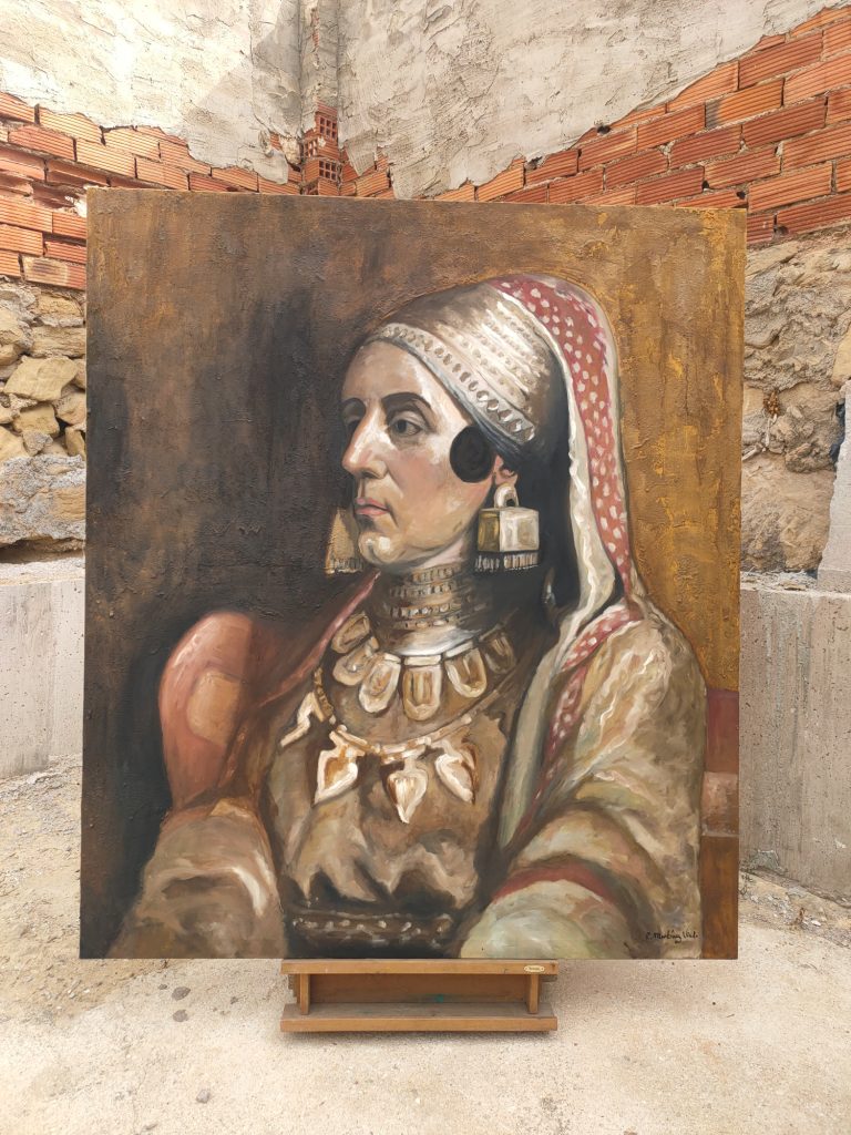 DAMA DE BAZA, 2025 Retrato Dama de Baza, Galeria, Cuadro, Pintura al oleo, Museo, Historia, arqueología