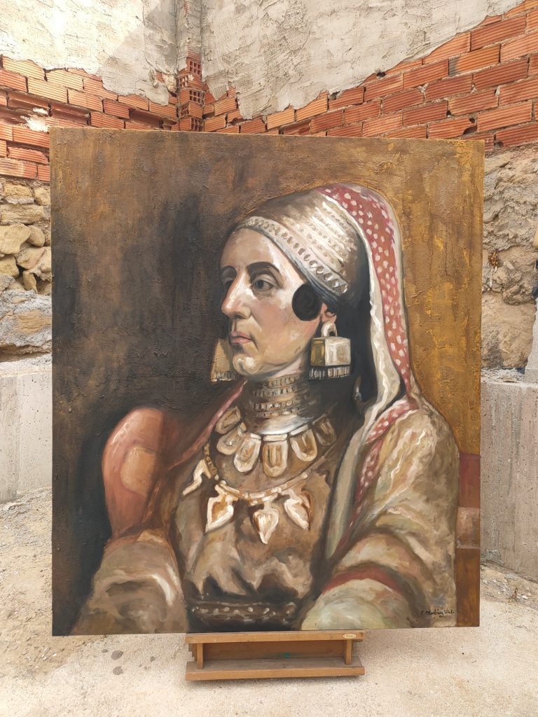 DAMA DE BAZA, 2025 Retrato Dama de Baza, Galeria, Cuadro, Pintura al oleo, Museo, Historia, arqueología