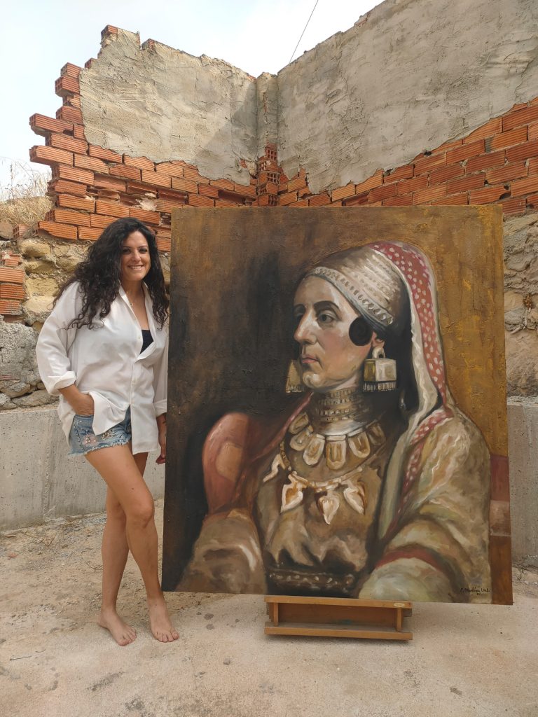 DAMA DE BAZA, 2025 Retrato Dama de Baza, Galeria, Cuadro, Pintura al oleo, Museo, Historia, arqueología