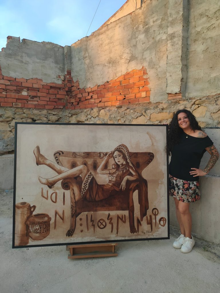 Entre lo sagrado y lo corporal, 2023 Retrato de la dama de baza, arqueología, restos funerarios, galeria, arte, historia, coleccionismo, museo