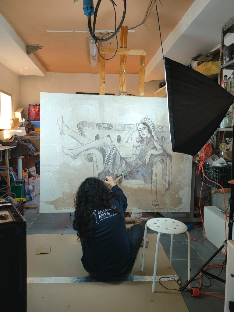 Entre lo sagrado y lo corporal, 2023 Retrato de la dama de baza, arqueología, restos funerarios, galeria, arte, historia, coleccionismo, museo