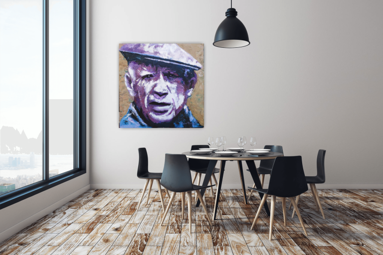 PICASSO, 2024 cuadro de picasso, retrato, oleo, arte contemporáneo, paleta, museo, historia, pintores, cubismo, Málaga, Pablo Ruiz Picasso