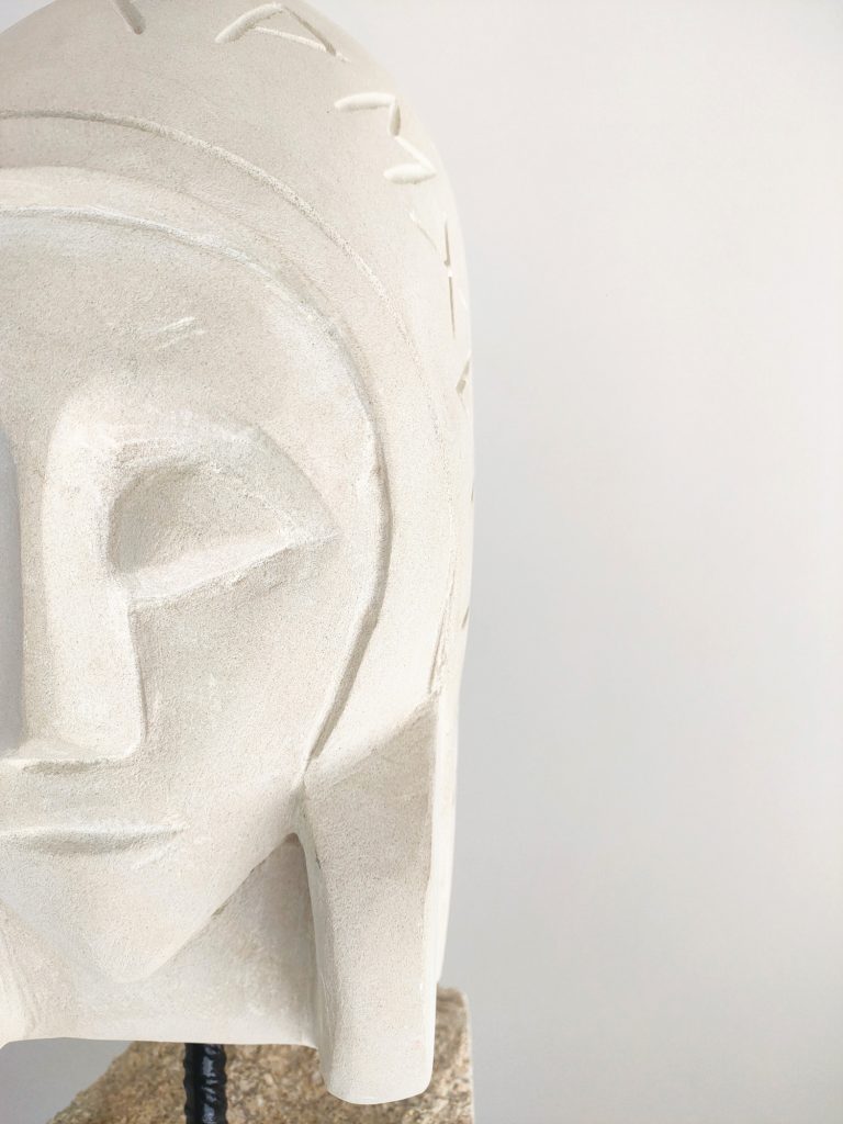 DAMA DE CASTELLAR, 2025 Escultura en piedra, dama de castellar, talla directa, piedra, escultura en piedra, escultura, arte, museo, historia, iberos